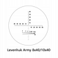 Lornetka Levenhuk Army 10x40 z celownikiem 81932 - 4