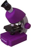 Mikroskop Bresser Junior 40x-640x purpurowy