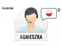 Agnieszka - głos polski, żeński