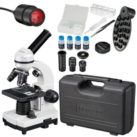 Mikroskop uczniowski Bresser Biolux SEL, 40x-1600x, Kamera Full HD, walizka, fotoadapter