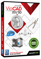 ViaCAD 14 3D v.14 - Polska wersja językowa Program CAD na MAC i PC