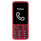 BlindShell Classic 2 - udźwiękowiony telefon z klasyczną klawiaturą - czerwony - 4