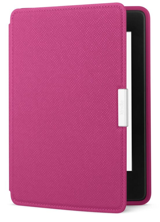 Oryginalne skórzane etui do kindle paperwhite - Fuchsia (różowy) - Wysyłka gratis!