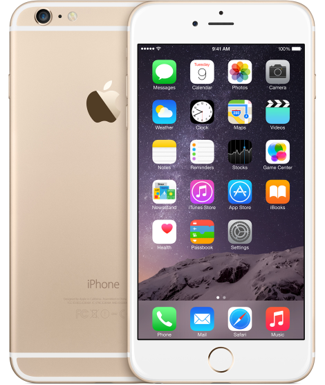 Apple RFB iPhone 6 Plus 16GB Gold (złoty) UK, 5.5" Retina HD , 8MP iSight, A8 M8, FV23% - Wysyłka gratis!