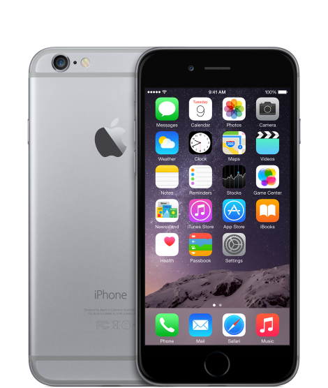 Apple RFB iPhone 6 16GB Space Gray (gwiezdna szarość), 4.7" Retina HD , 8MP iSight, A8 M8, FV23% - Wysyłka gratis!