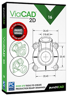 ViaCAD 2D v.16 - Polska wersja językowa Program CAD na MAC i PC