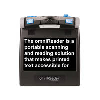 OmniReader - przenośne urządzenie z wyświetlaczem do skanowania, czytania i powiększania