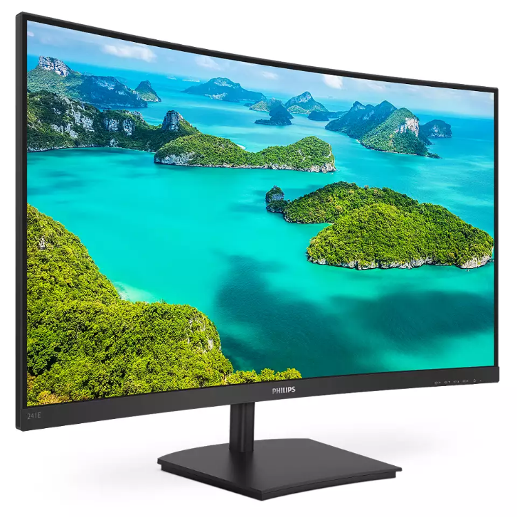 Monitor Philips 24'' Curved 241E1SCA LED HDMI VGA