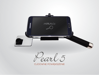 Miracle Pearl 5 - lupa elektroniczna z udźwiękowionym smartfonem Samsung