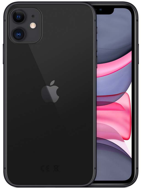 Okazja! etui gratis! Apple iPhone 11 64GB Black (Czarny), Dual Sim 6.1&#8221 Liquid Retina HD, IP68, A13, iOS 13, FV23% - Wysyłka gratis!