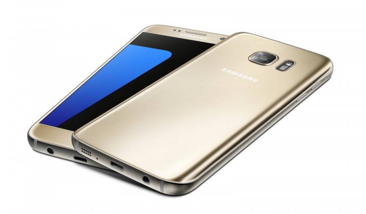 Samsung Galaxy S7 edge 4G LTE Gold (złoty), 64bit Octa Core, 4GB RAM, 5.5" Quad HD sAMOLED, FV23% - Wysyłka gratis!