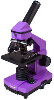 Promocja! Mikroskop Levenhuk Rainbow 2L PLUS Amethyst/Ametyst 