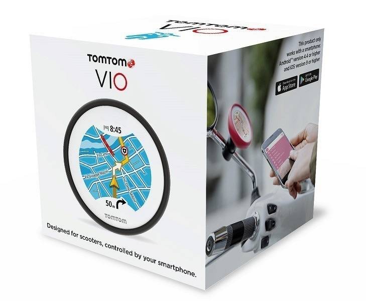 Zaprojektowane dla skuterów, sterowane przy użyciu smartfona - TomTom VIO