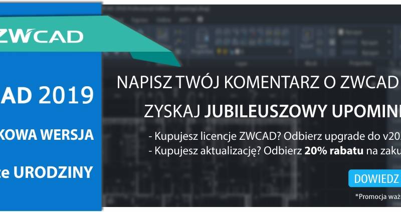 Promocja jubileuszowa  ZWSOFT